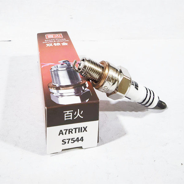 姜戈SF3飞度钢侠巡弋凤凰适用百火双铱金火花塞A7RTIIX等同CR7HSA