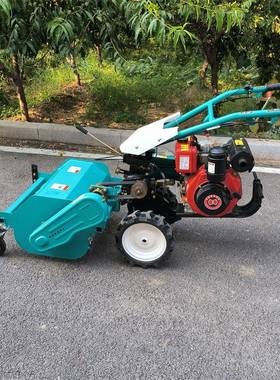 大马力粉碎草杂草除草机手自走NRY式树田林割机扶式果园碎草还机