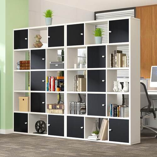 文件柜木质SSSWJG55办公案室隔断资料档书柜格子柜组合置物架储柜