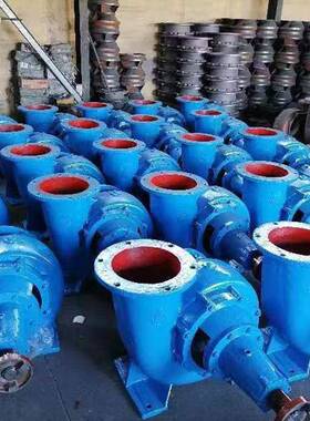 W混流1泵5抽0HW-8农田灌溉泵鱼塘养殖H水库排水泵柴油机水648排涝