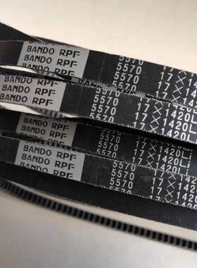 BANDO汽R车时规带切边V0形齿带PF7320RPF33RPF73740RPF7RPF732035