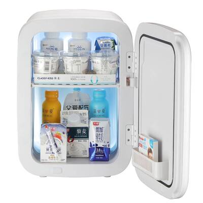 索美特18L小冰箱冷V小型迷你宿舍车载冰箱冷藏箱107220V12车热家