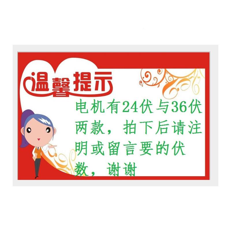 永磁直流减速刷电机4MY1016Z2-250W12v2V有36电动自AZY行车V电机