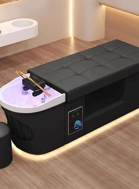 工厂直销泰床式洗头床发廊按专用推拿SHSB-68AP摩头E疗水循环熏蒸