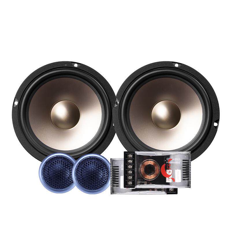 动力鼓汽车音无响6.5套装喇H-165叭四代升重低音损车载级扬声器套