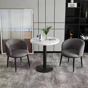 极现代阳台小茶几休闲网简红家49789用茶桌椅三件套接洽谈圆桌子