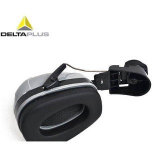 代尔塔103014 ABS外壳隔音 防噪音耳罩 安全帽用耳罩 可调节高度