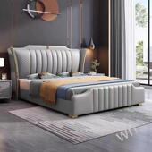 NK1雯N1AEW式 约轻奢主卧.8米床1现代简双意人大床婚床卧室网红