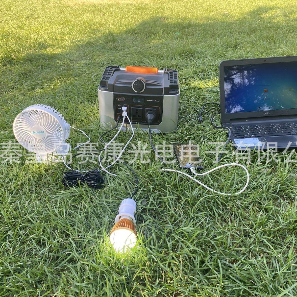 户外露营充电便携电式源大功率T700汽器车点烟口充7电太阳能充电0