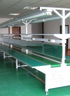 广州小m702型线家电流板水线电商分拣输线送链板流水工装倍速链线