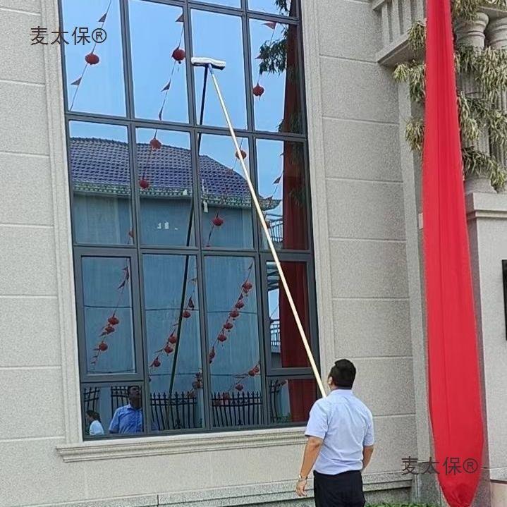 擦玻璃璃刮高层洗门洁头窗保户墙壁瓷砖工具新款长杆擦XXE玻加麦