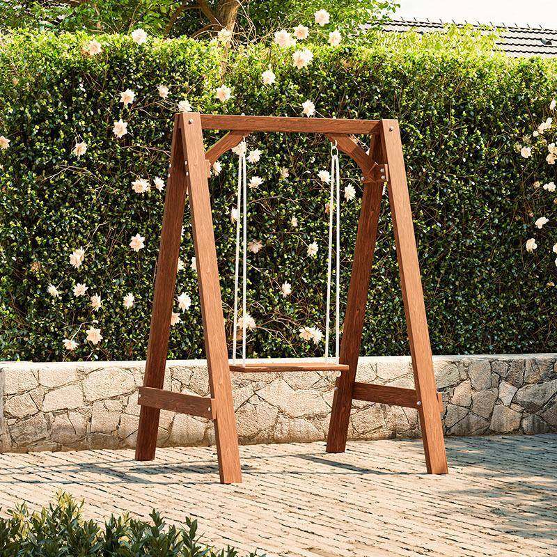 室内户外小UIZ实院休闲木阳防台千单人儿童家用小户型庭院腐木网