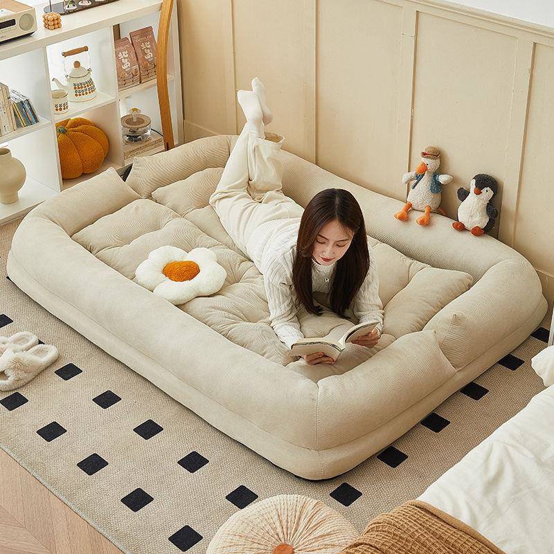 双人躺椅巨型榻两榻米人室狗窝懒人沙发可躺可睡折叠卧Q02456沙发