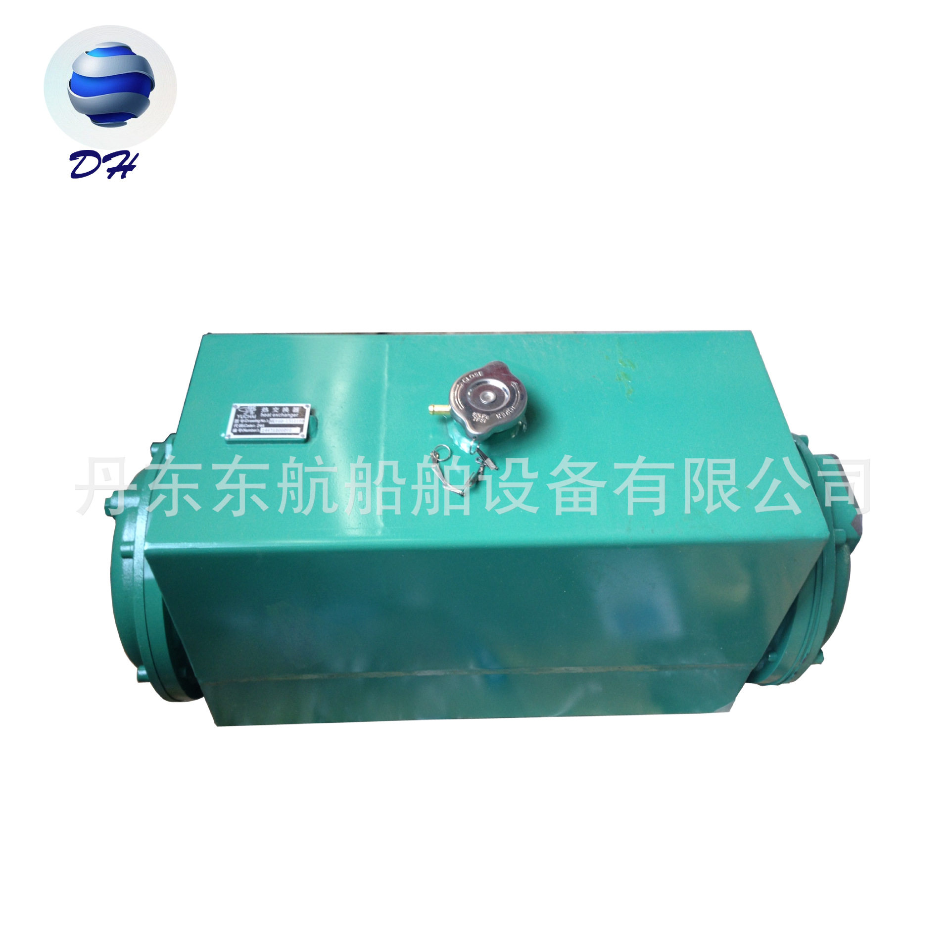 玉柴6MK船用热交换器淡水箱