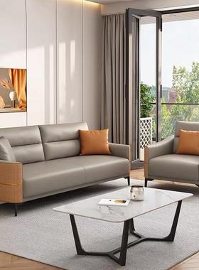 办公沙发约几现代时休尚简休闲商AL751813务办公室会客商铺接待息