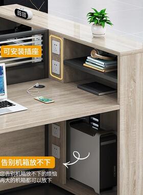员KRJ办桌椅组合办公室简约员工工位家具四人位公办屏风职卡位公