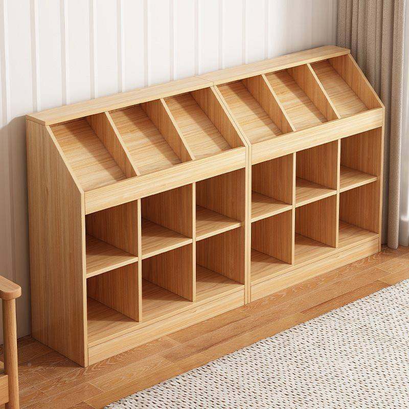 展书架家用落本地多绘架收纳示置层物架小型教室多格储DWM物格子