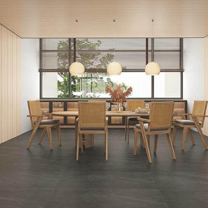 米兰砂岩灰色哑光复刻釉瓷砖客餐厅卫生间酒店餐饮民宿防滑墙地砖