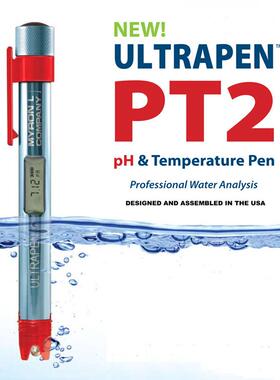 美国麦隆Myron L笔式PH测试笔PT2水质理化分析仪器便携式PH测试表