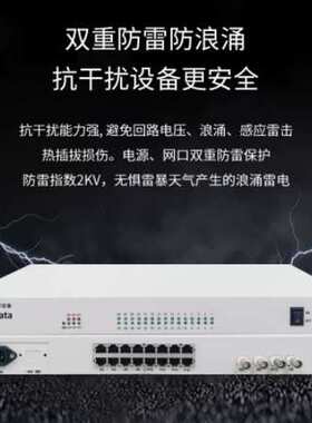 VbobTdata电信级PCM综合复用设备+30路电话+2个E1接口 森润达