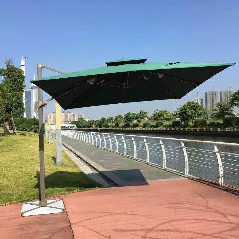 遮阳户外罗马伞庭院别墅花园户外伞露台棚商用摆摊室外大太阳能伞