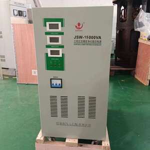 时冠三相稳压器全自动380v工业大功率精度补偿式SJW稳压电源全铜