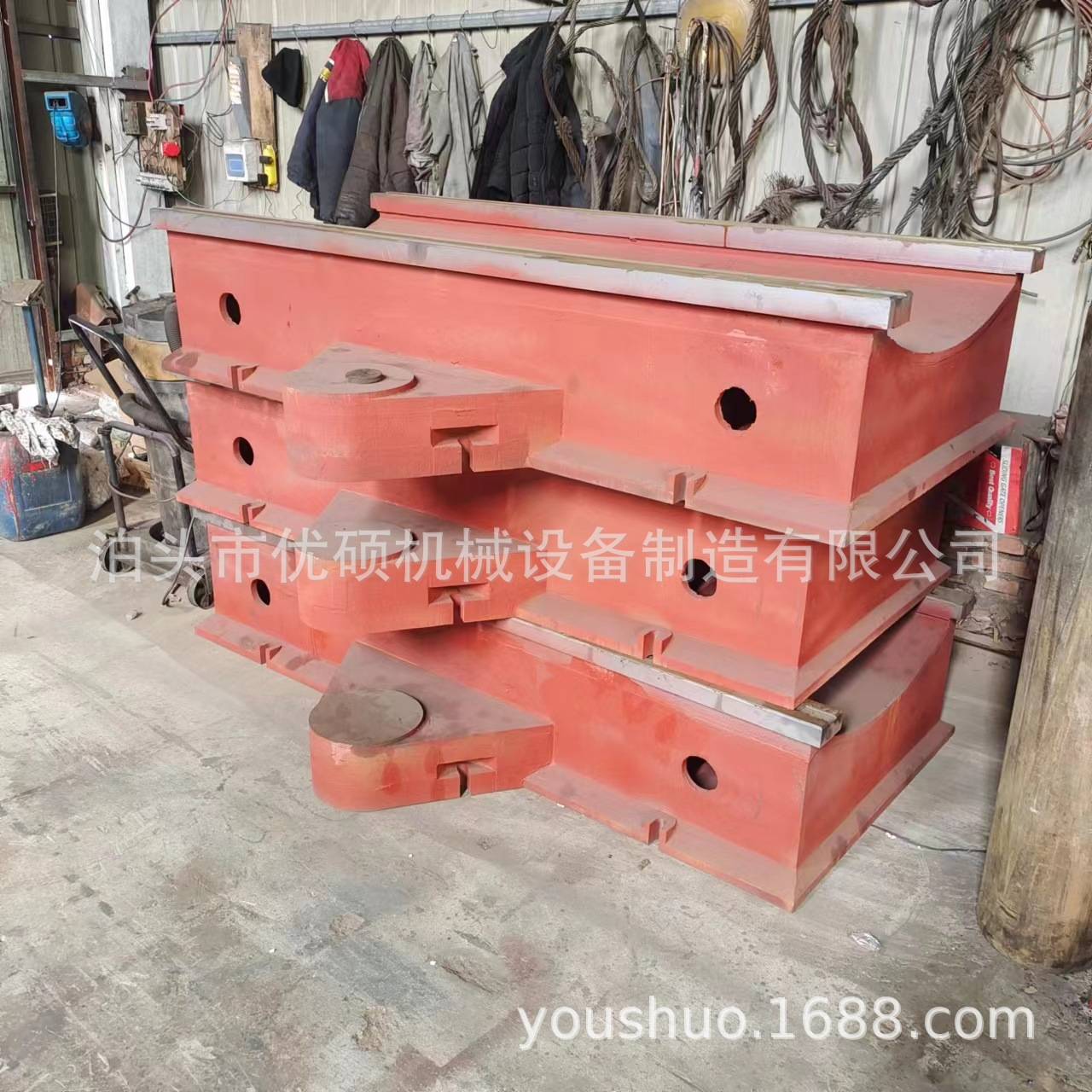 球墨机床铸件床身铸铁底座铸铁HT250数控机床铸件机床滑台设计