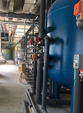 河南大型锅炉软水树脂罐Boiler softener容鑫泰砂碳过滤罐7296