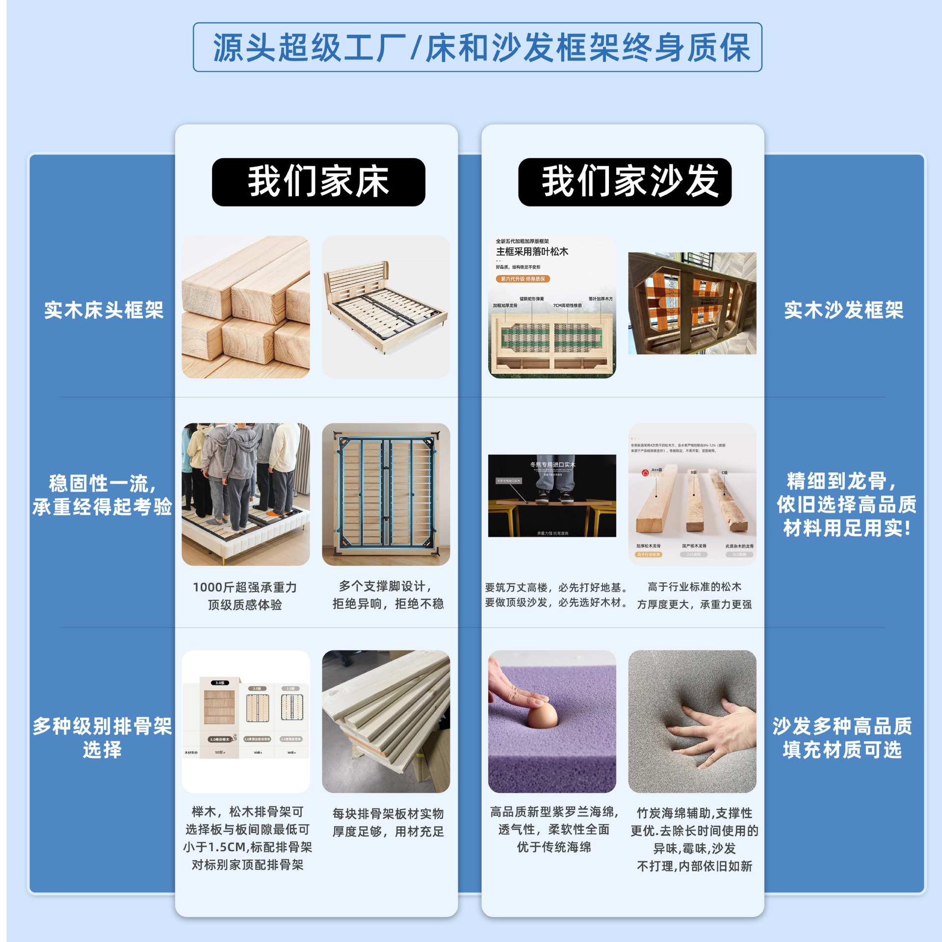 桐语特法式复古中古奶油风轻奢云朵主卧黑白色双人涟漪波浪布艺床