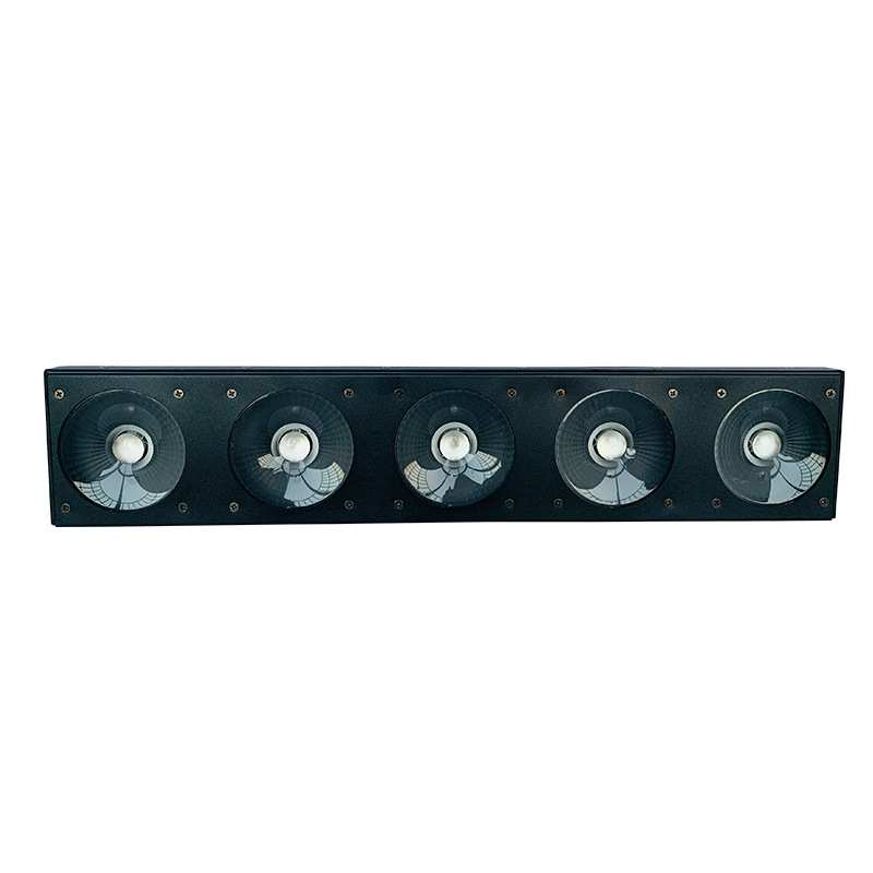 长条5颗30W LED cob点控矩阵灯全彩3 合1RGB光束染色洗墙灯RDM