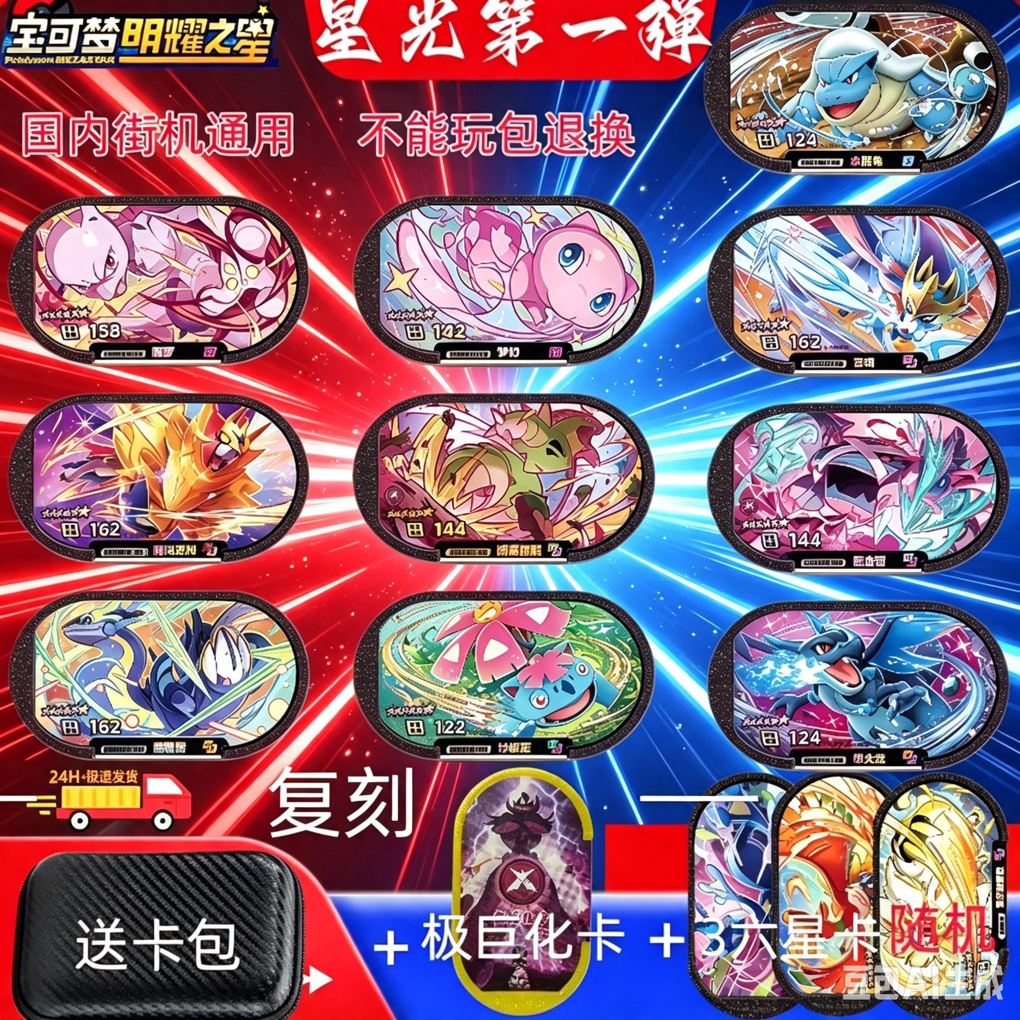 宝可梦明耀之星卡牌密勒顿超梦苍响故勒顿3六星神奇宝贝一弹黑卡图片