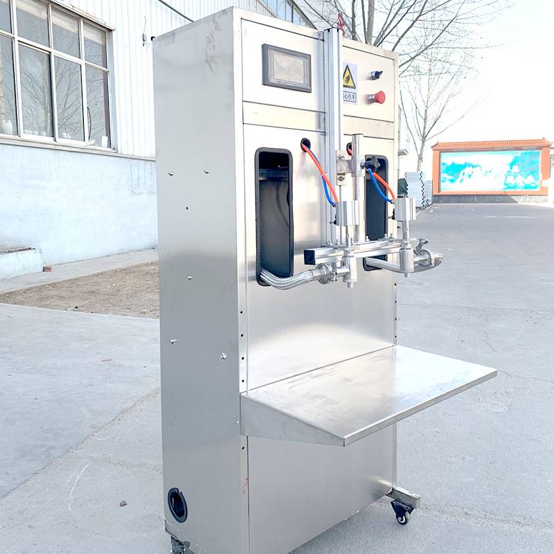 厂家定制半自动小型灌装机 液体化妆品灌装机 蜂蜜油类灌装设备