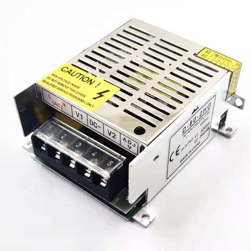5V12V双组开关电源5V6A+12V2A双路输出电源 D-60W稳压恒流电源