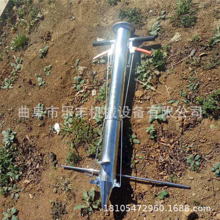 大型农田菜苗栽苗器 蔬菜苗辣椒种植苗栽器 不锈钢材质移栽器