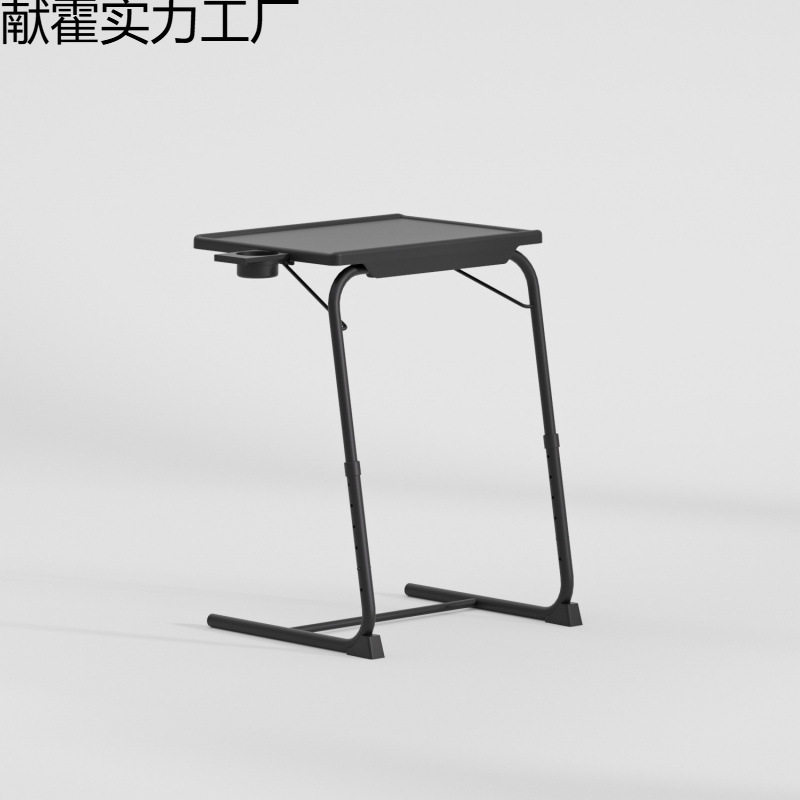 懒人折叠电脑桌床边便携简约床上折叠桌卧室懒人学习升降折叠桌子