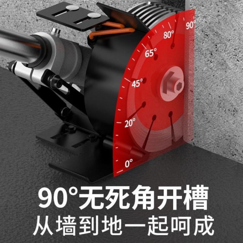 Xdd背负开槽ICC次机水电无安装一成型尘工程马路切割机开墙切式槽