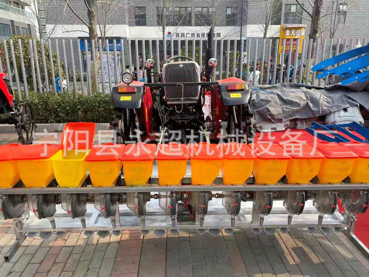 水田稻子直播机 农用四轮车带水田旱田两用水稻直播机