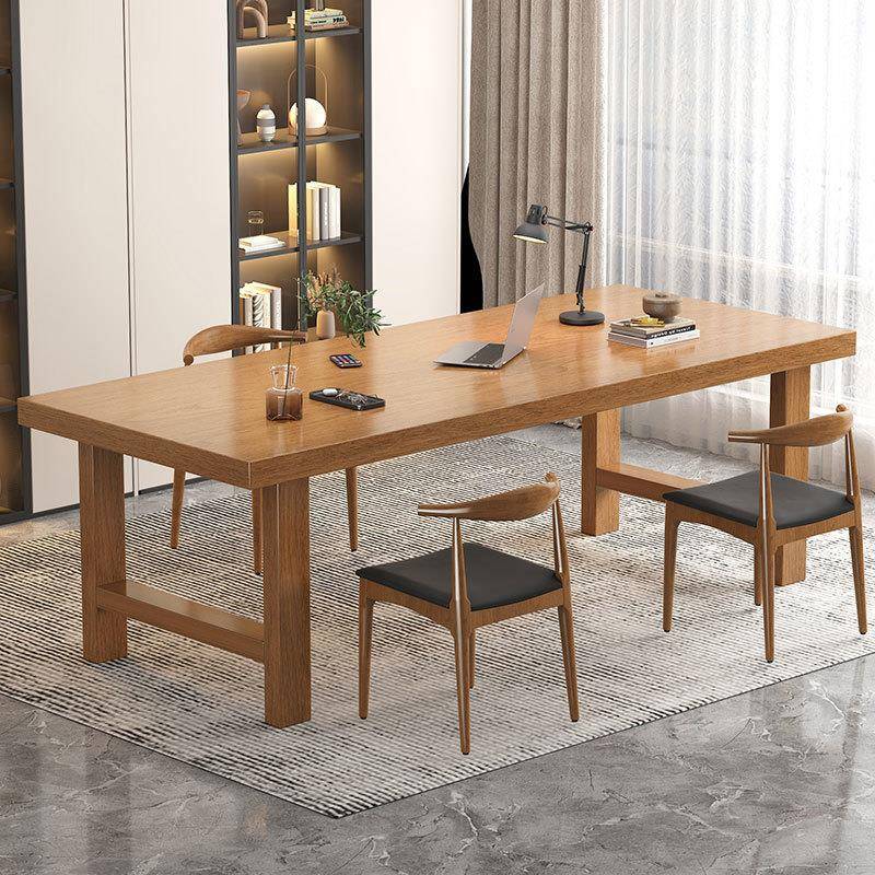 dppODO加厚简办落公桌老约板总裁桌经理董事长桌大班台单人办公桌