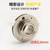 圆657盘型阻转矩轴大扭力可调扭合页工业机械设备尼m20m过线孔关