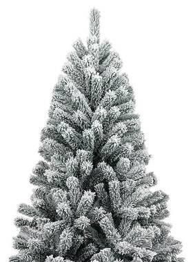 22312-001.1米绒植现圣树PV诞C加密加雪喷白仿真落雪落地圣诞树货