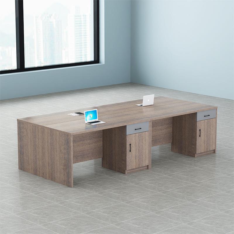 桌简约现办公桌办公室单人工家代作台电脑桌用台式书JLR桌职员椅