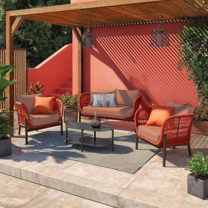 户外绳编沙发室外休阳闲别墅庭院露光天休闲QFP家具组合阳房台藤,电子元器件市场,其它元器件,淘宝优惠券,粉丝福利购,淘宝优惠卷