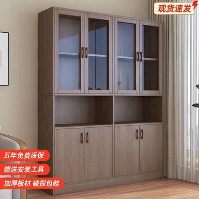 办公室文件003纳柜储资料柜柜储物柜收员工档案柜木制物书柜办公