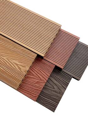 塑木防板户外露台腐木塑室外双EJS面二代共挤板庭院花园地木塑地