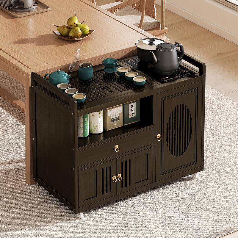 家用移壶动茶桌小茶台阳带轮茶车客厅MRN全自动烧水水一体茶几台