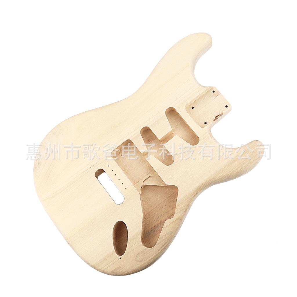 乐器配GSB21件吉他S吉他杨木T琴桶单单双拾音器孔用凡歌