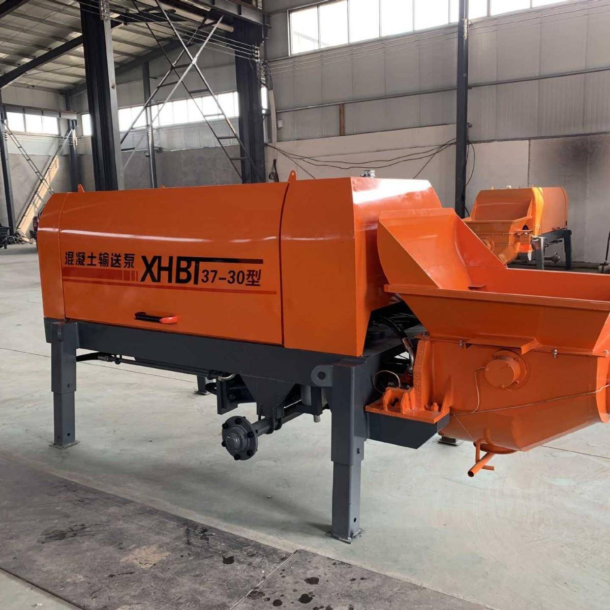 小型卧式构二EMN次构造泵土上混料机凝输送泵细石砂浆二次结上料