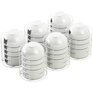 御仕家厨房家用抽屉内置碗架  倒扣式沥水碗架收纳神器晾放叠加碗