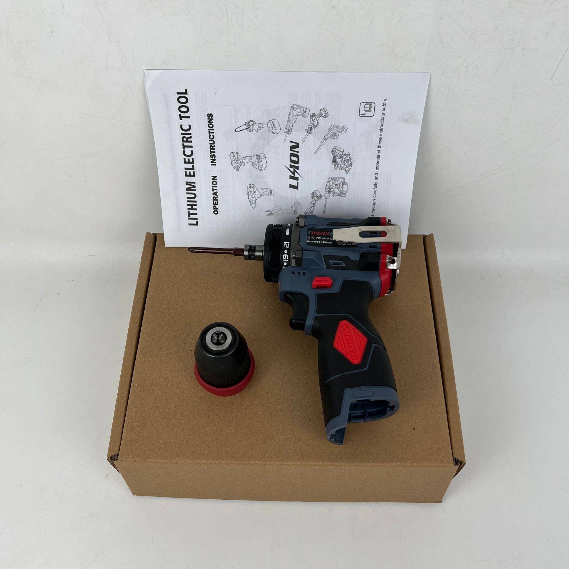 168子V无.刷小钢炮电螺丝多功能锂起机：冲击钻手电钻HKV电动螺丝