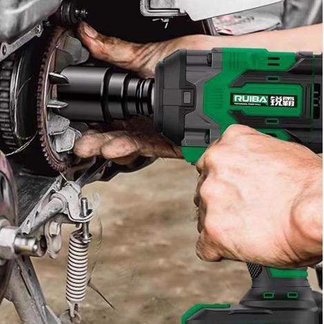 锐霸无电动扳手RB-06架8子工木工冲击LAQ子大扭力汽修风炮刷38扳0